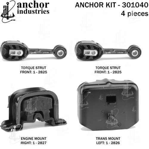 Engine Mount Kit 301040 - back view