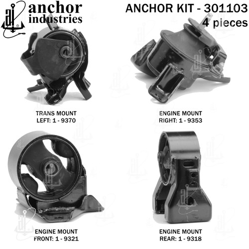 Engine Mount Kit 301103 - right view
