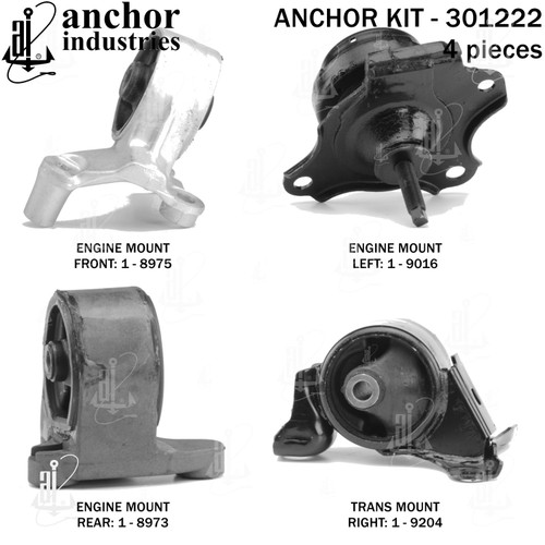 Engine Mount Kit 301222 - back view