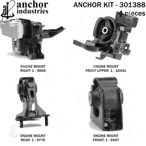 Engine Mount Kit 301388 - right view