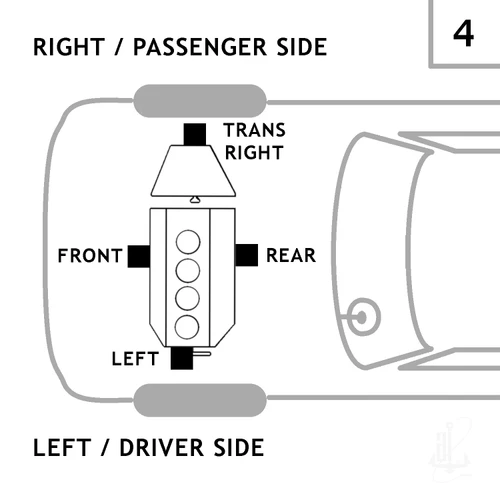 Engine Mount 8011 - diagram
