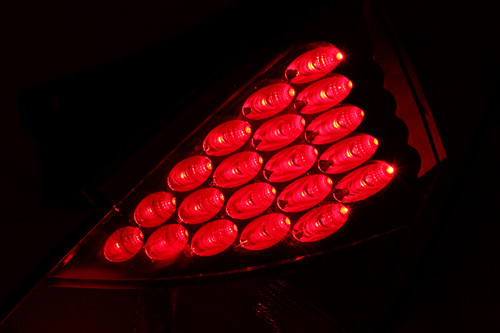 ANZO LED Tail Lights Red for Nissan 350Z | 321083