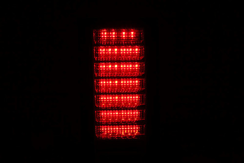 ANZO LED Tail Lights Red/Clear for Hummer H2 | 311068