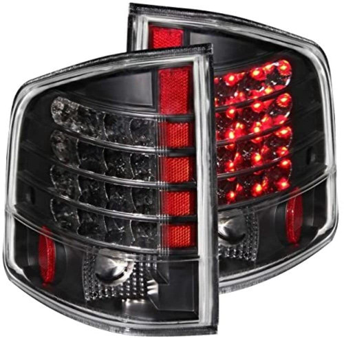 ANZO LED Tail Lights Black for Chevrolet S-10 | 311015