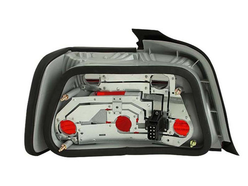 ANZO Tail Lights Red/Smoke for BMW 3 Series E36 Sedan | 221200