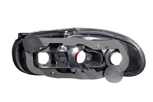 ANZO Tail Lights Black for Mazda Miata | 221077