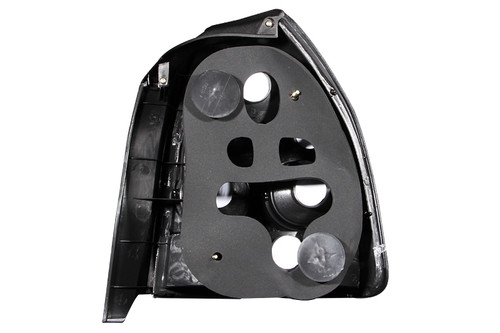 ANZO Tail Lights Black for Honda Civic | 221065