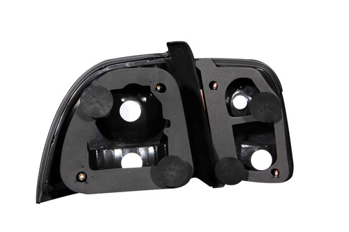 ANZO Tail Lights Black for Honda Accord | 221039
