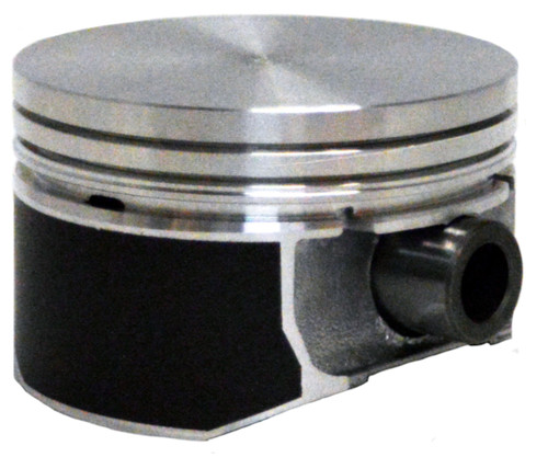 Single Flat Top Hypereutectic Piston for 97-11 Ford/Mazda 4.0L/244 VIN E,K,N - 1.00mm (.040 Oversized)