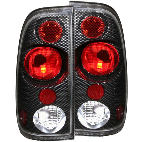 ANZO Tail Lights Carbon for Ford F-150 | 211064