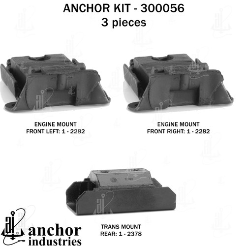 Engine Mount Kit 300056 - back view