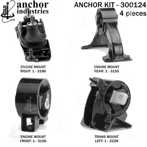 Engine Mount Kit 300124 - left view