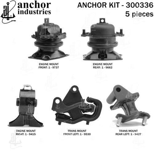 Engine Mount Kit 300336 - front view