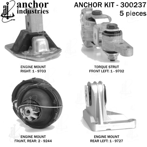 Engine Mount Kit 300237 - right view