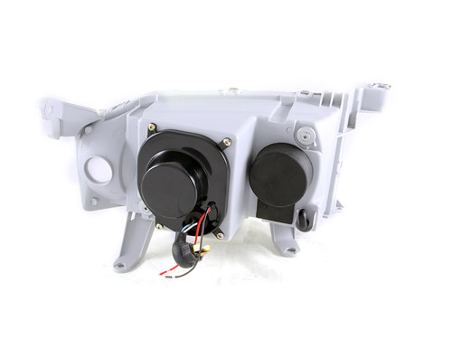 ANZO Projector Headlights w/ Halo Black G2 for Scion Xb | 121347