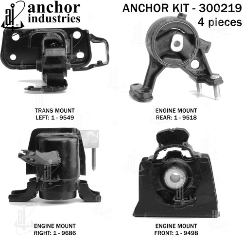 Engine Mount Kit 300219 - front view