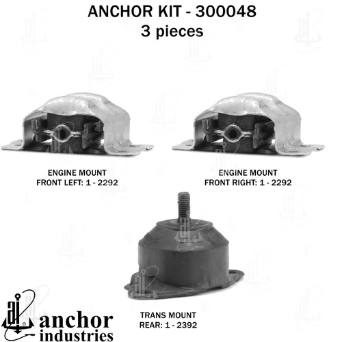 Engine Mount Kit 300048 - front view