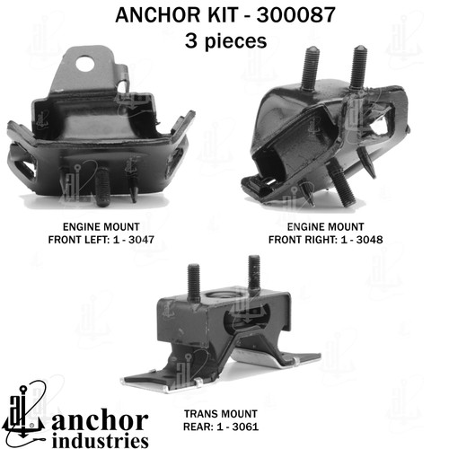 Engine Mount Kit 300087 - back view