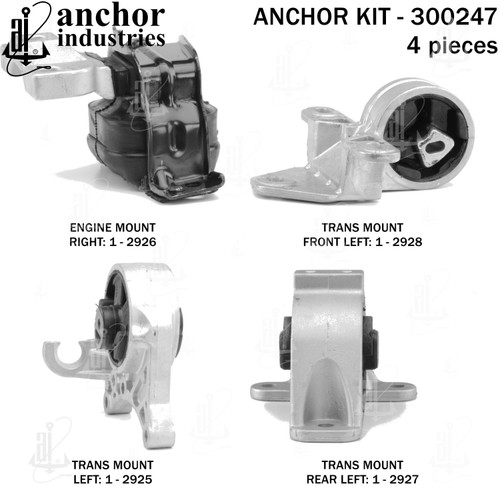 Engine Mount Kit 300247 - left view