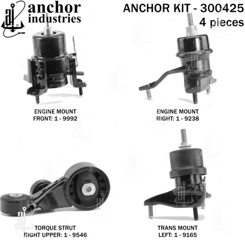Engine Mount Kit 300425 - back view