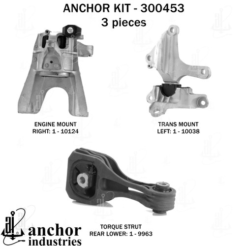 Engine Mount Kit 300453 - back view