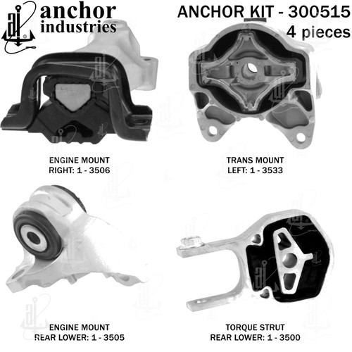 Engine Mount Kit 300515 - right view