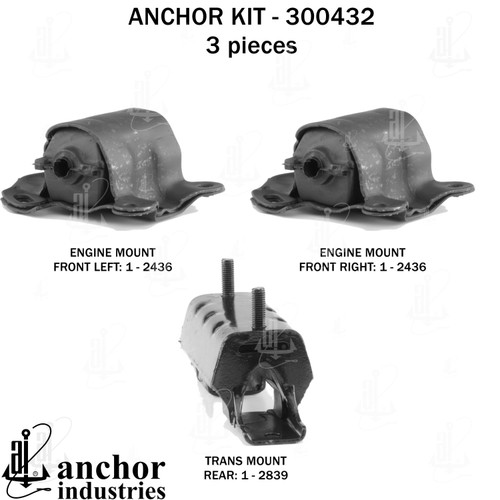 Engine Mount Kit 300432 - right view
