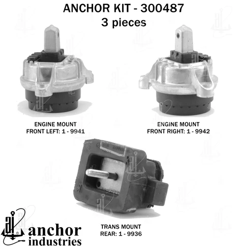 Engine Mount Kit 300487 - right view