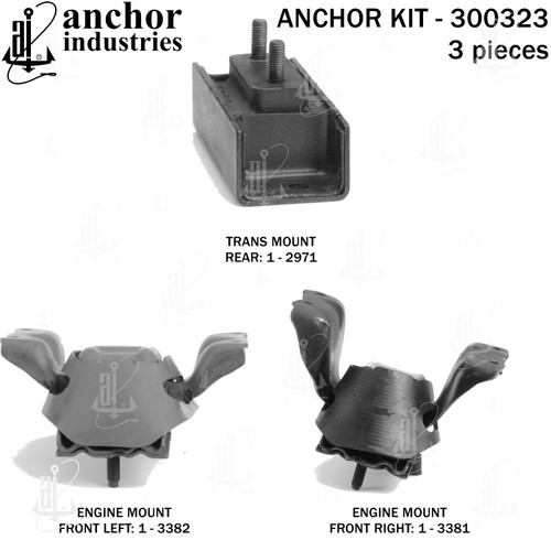 Engine Mount Kit 300323 - right view