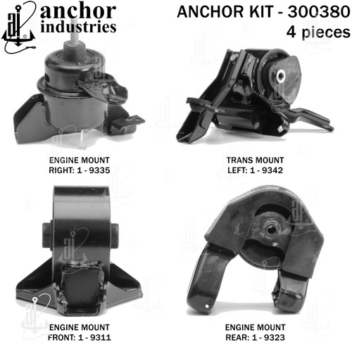 Engine Mount Kit 300380 - front view