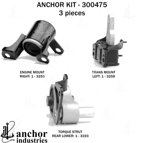 Engine Mount Kit 300475 - right view