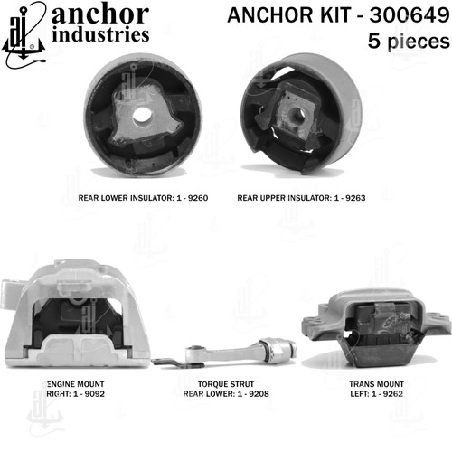 Engine Mount Kit 300649 - back view