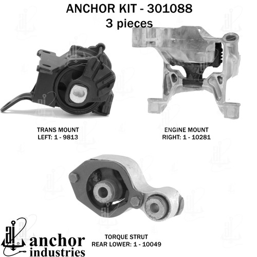 Engine Mount Kit 301088 - front view