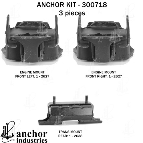 Engine Mount Kit 300718 - front view