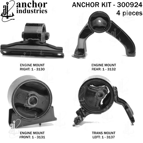 Engine Mount Kit 300924 - front view