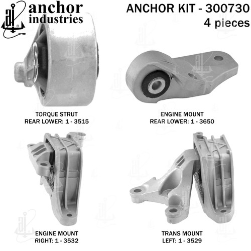 Engine Mount Kit 300730 - left view