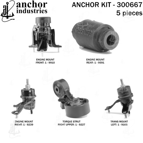 Engine Mount Kit 300667 - left view