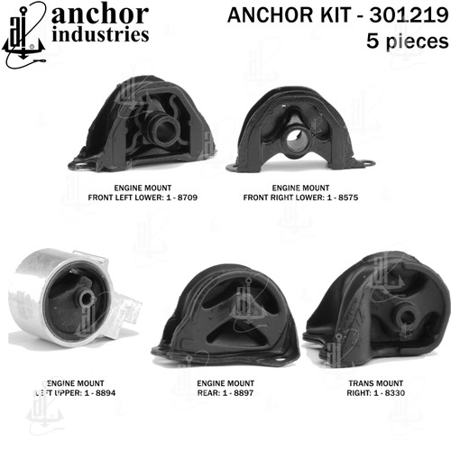 Engine Mount Kit 301219 - back view