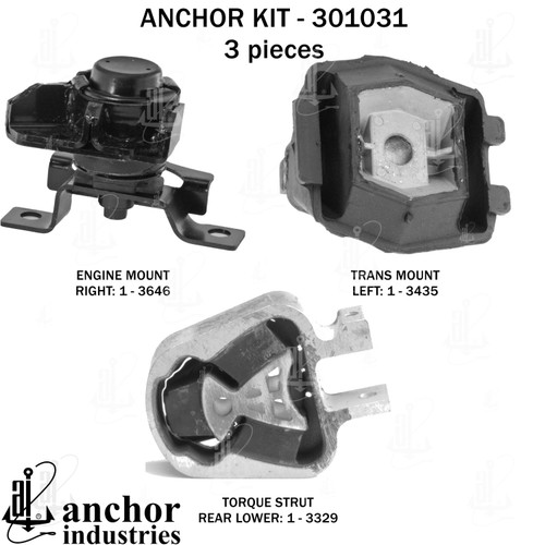 Engine Mount Kit 301031 - front view
