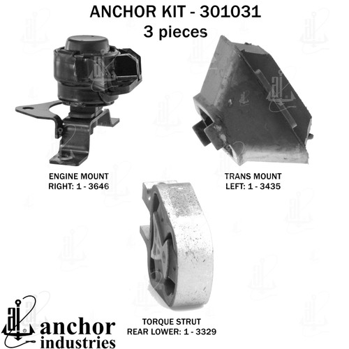 Engine Mount Kit 301031 - right view
