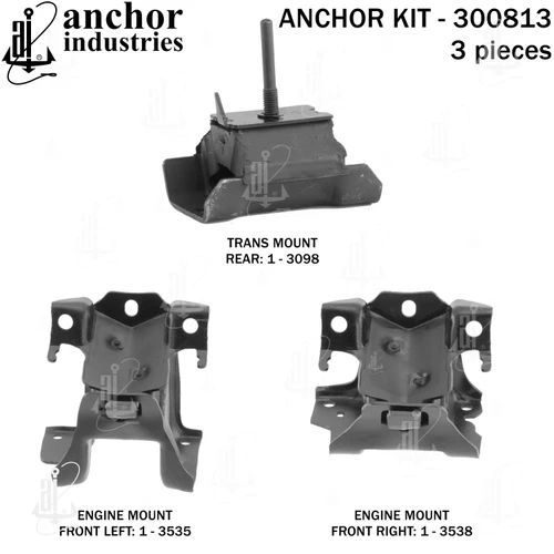 Engine Mount Kit 300813 - front view
