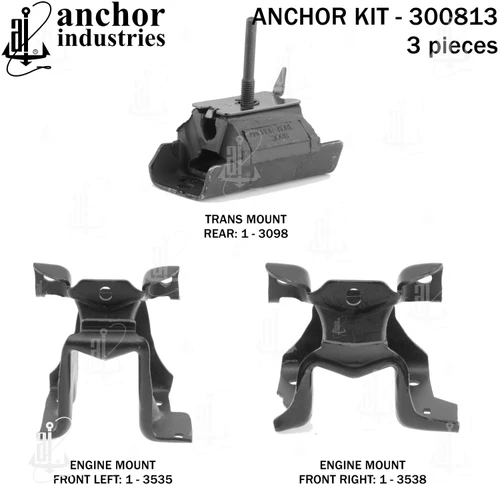 Engine Mount Kit 300813 - back view
