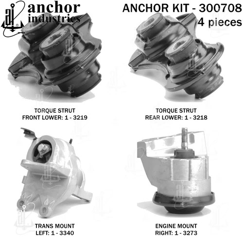 Engine Mount Kit 300708 - left view