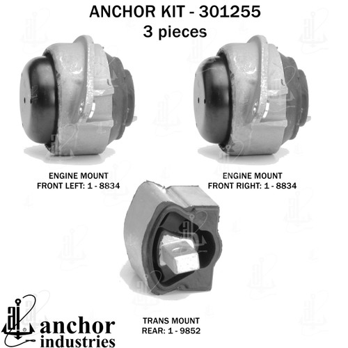 Engine Mount Kit 301255 - right view