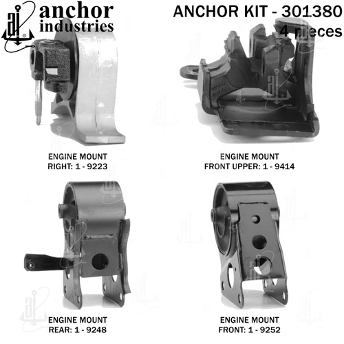 Engine Mount Kit 301380 - left view