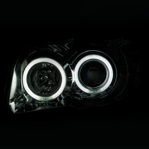 ANZO Projector Headlights w/ Halo Chrome for Toyota 4Runner | 111321