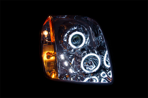 ANZO Projector Headlights w/ Halo Chrome (CCFL) for Gmc Yukon | 111147