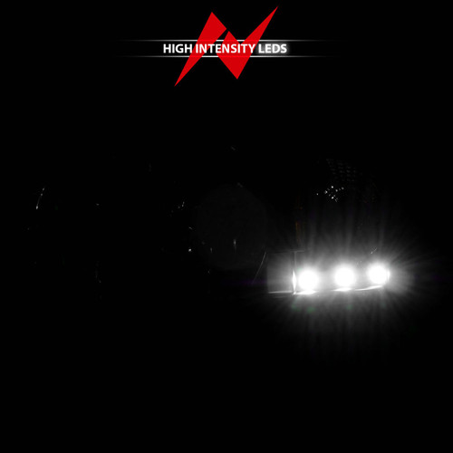ANZO Crystal Headlights Black w/ LED for Dodge Ram | 111205
