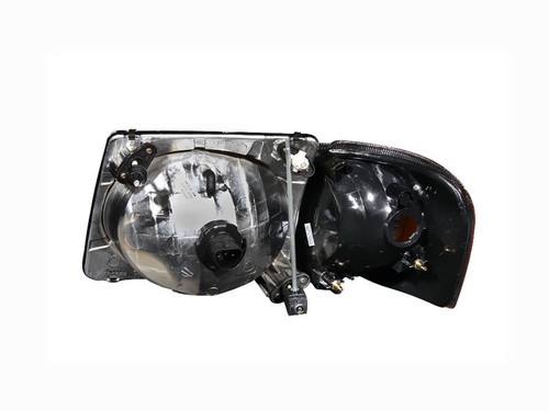 ANZO Crystal Headlights Black for Ford Explorer | 111041