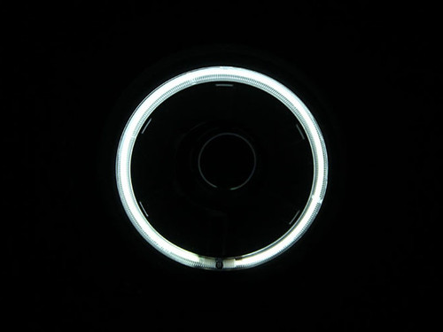 ANZO Projector Headlights w/ Halo Black for Toyota Fj Cruiser | 111116